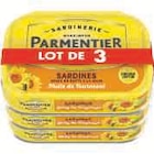 Sardines - PARMENTIER en promo chez Super U Antony à 8,40 €