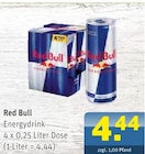 Energydrink im Angebot bei Getränke Arena in Oberhausen Energydrink Angebote von Red Bull bei Getränke Arena Oberhausen für 4,44 €