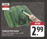 Aktuelles Fränkische Mini-Gurken Angebot bei E center in Würzburg ab 2,99 €