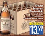 Kloster Scheyern Gold Hell im EDEKA Prospekt Kloster-Gold von Kloster Scheyern im aktuellen EDEKA Prospekt für 13,99 €