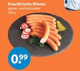 Knackfrische Wiener bei V-Markt im Schwabmünchen Prospekt für 0,99 €