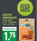 HUNDESNACKS im Angebot bei Marktkauf in Hürth HUNDESNACKS Angebote von GOOD BOY bei Marktkauf Hürth für 1,75 €
