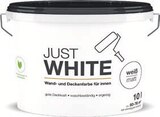 WANDFARBE "JUST WHITE" Angebote bei OBI Bautzen für 29,99 €
