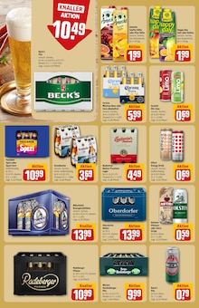 Krombacher im REWE Prospekt "Dein Markt" mit 26 Seiten (Bielefeld)