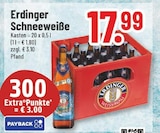 Schneeweiße im Angebot bei Trinkgut in Celle Schneeweiße Angebote von Erdinger bei Trinkgut Celle für 17,99 €