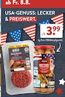 Grillburger vom Rind oder Hot Dock Würstchen bei ALDI SÜD im Petersberg Prospekt für 3,99 €
