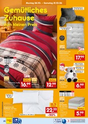 Spannbettlaken im Netto Marken-Discount Prospekt in Leinfelden-Echterdingen Aktueller Netto Marken-Discount Prospekt mit Spannbettlaken, "Aktuelle Angebote", Seite 36