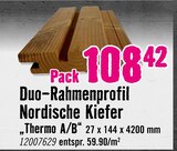 Duo-Rahmenprofil Nordische Kiefer im Angebot bei Hornbach in Stuttgart Duo-Rahmenprofil Nordische Kiefer Angebote bei Hornbach Stuttgart für 108,42 €