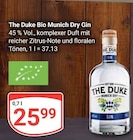 Aktuelles Bio Munich Dry Gin Angebot bei GLOBUS in Koblenz ab 25,99 €