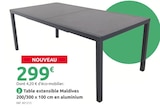 Table extensible Maldives - Mr. Bricolage à Arles Table extensible Maldives en promo chez Mr. Bricolage Arles à 299,00 €
