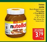 Marktkauf Saalfeld - nutella Angebot im Prospekt nutella bei Marktkauf im Saalfeld Prospekt für 3,79 €