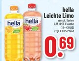 Leichte Limo Orange im Angebot bei Trinkgut in Moers Leichte Limo Orange Angebote von hella bei Trinkgut Moers für 0,69 €