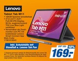 Tablet Tab M11 Angebote von Lenovo bei expert Kiel für 169,00 €