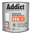 Peinture fer 0.5 l - ADDICT en promo chez Rural Master Brive-la-Gaillarde à 7,60 €