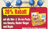 20 % Rabatt von Hanuta, Kinder Riegel oder Duplo im aktuellen EDEKA Prospekt für 