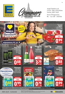 Aktueller EDEKA Kleve Prospekt "Aktuelle Angebote" mit 24 Seiten