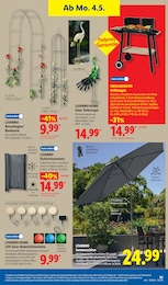 Sonnenschirm Angebot im aktuellen Lidl Prospekt auf Seite 41