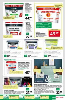 Wandfarbe im BayWa Bau- und Gartenmärkte Prospekt "Wunderschne Blütenpracht" mit 16 Seiten (Nürnberg)