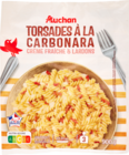 TORSADES À LA CARBONARA SURGELÉES AUCHAN - AUCHAN en promo chez Auchan Supermarché Aubagne à 9,58 €