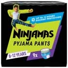 Couches culottes 8-12 ans x9 garçon - Ninjamas en promo chez Intermarché Ivry-sur-Seine à 4,78 €