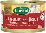 Langue de bœuf sauce Madère à Intermarché dans Pont-de-Salars Langue de bœuf sauce Madère à Intermarché dans Pont-de-Salars