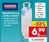 Bügeltischbezug Cotton Classic Angebote von Leifheit bei Netto Marken-Discount Erkelenz für 6,99 €