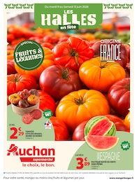 Catalogue Auchan Supermarché à Ouistreham, avec 12 pages Prospectus Auchan Supermarché à Ouistreham, "LES HALLES en fête", 12 pages, 09/06/2026 - 15/06/2026