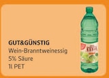 Wein-Branntweinessig Angebote von GUT&GÜNSTIG bei Marktkauf Leipzig