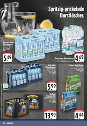 Aktueller EDEKA Prospekt mit Mineralwasser, "Aktuelle Angebote", Seite 20