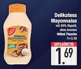 Delikatess Mayonnaise im EDEKA Prospekt Delikatess Mayonnaise von Gut & Günstig im aktuellen EDEKA Prospekt für 1,69 €