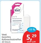 Gesichts Kaltwachsstreifen von Veet für 5,29 € bei budni im Angebot Gesichts Kaltwachsstreifen von Veet im aktuellen budni Prospekt