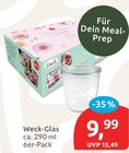 Weck-Glas im Angebot bei budni in Stade Weck-Glas Angebote bei budni Stade für 9,99 €