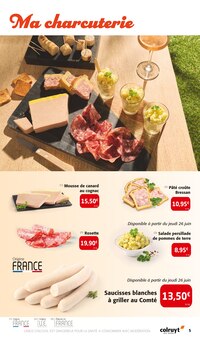 Promo Saucisse Blanche dans le catalogue Colruyt du moment à la page 5