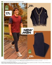Prix et réduction Gilet Homme dans le prospectus Carrefour en cours Offre Gilet Homme dans le catalogue Carrefour du moment à la page 24