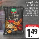 Aktuelle Chips Angebote bei E center in Remscheid Aktuelles Linsen Chips Angebot bei E center in Remscheid ab 1,49 €