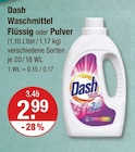 Waschmittel von Dash im aktuellen V-Markt Prospekt für 2,99 €