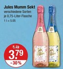 Sekt im Angebot bei V-Markt in Regensburg Sekt Angebote von Jules Mumm bei V-Markt Regensburg für 3,79 €