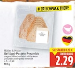 Geflügel-Pastete Pyramido von Müller & Müller für 2,29 € bei E center im Angebot Geflügel-Pastete Pyramido von Müller & Müller im aktuellen E center Prospekt
