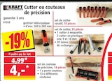 Cutter ou couteaux de précision - Kraft Werkzeuge dans le catalogue Norma