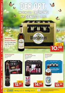 Warsteiner im Netto Marken-Discount Prospekt "DER ORT, AN DEM DU IMMER AUSGEZEICHNETE PREISE FINDEST." mit 6 Seiten (Potsdam)