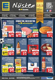 Bier im EDEKA Prospekt "Aktuelle Angebote" mit 24 Seiten (Soest)