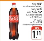 Coca-Cola Angebote bei nah und gut Bautzen für 1,11 €