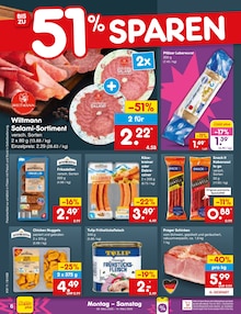 Mettwurst im aktuellen Netto Marken-Discount Prospekt (München) Mettwurst im Netto Marken-Discount Prospekt "Aktuelle Angebote" mit 60 Seiten (München)