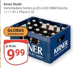Stubbi im Angebot bei GLOBUS in Bingen Stubbi Angebote von Kirner bei GLOBUS Bingen für 9,99 €