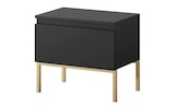 Selsey Nachtkommode mit goldenem Kufengestell Bemmi im aktuellen Höffner Prospekt für 69,00 €