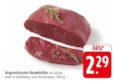 Argentinische Steakhüfte im Angebot bei E center in Neu-Ulm Argentinische Steakhüfte Angebote bei E center Neu-Ulm für 2,29 €