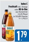 Orange im E xpress Prospekt Orange von hohes C im aktuellen E xpress Prospekt für 1,79 €