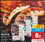 Bratwurst im Angebot bei Netto Marken-Discount in Völklingen Bratwurst Angebote bei Netto Marken-Discount Völklingen für 3,79 €