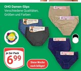 Damen-Slips Angebote von OHO bei GLOBUS Bensheim für 6,99 €