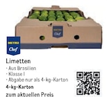 Limetten von METRO Chef im aktuellen METRO Prospekt